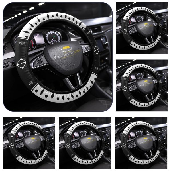 13 Division Bleach Steering Wheel Covers