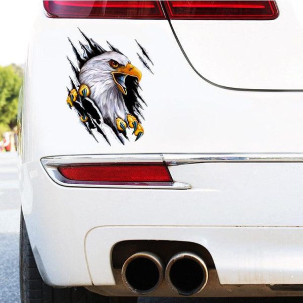 3d simulation cartoon creative personality car stickers fzc7k