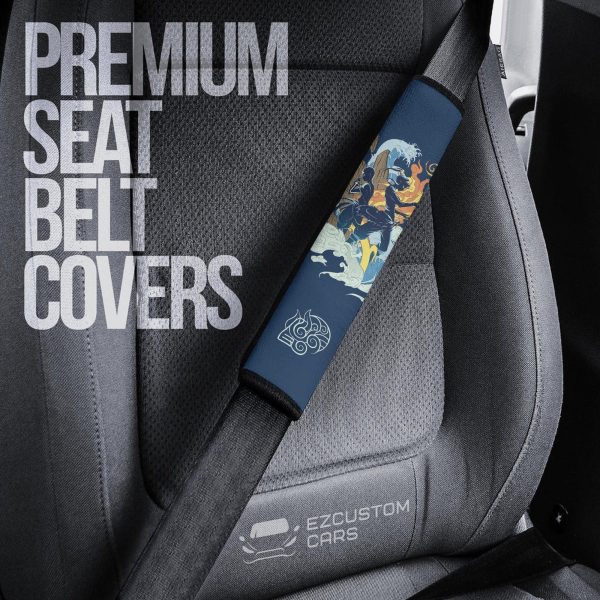 aang and katara avatar the last airbender anime car seat belt covers b4brl