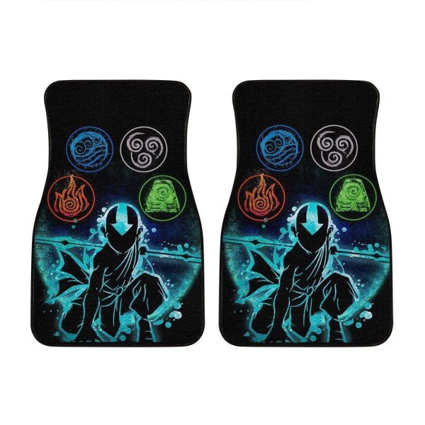 aang avatar the last airbender anime car mats wgsig