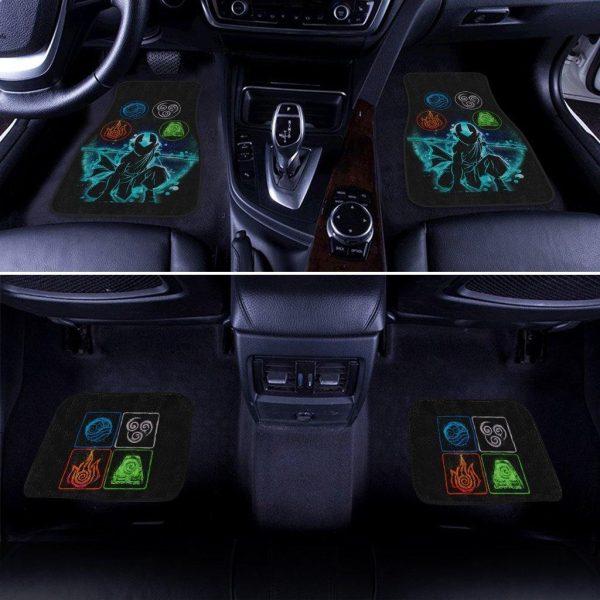 aang avatar the last airbender anime car mats xgtnx