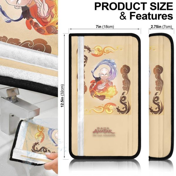 aang avatar the last airbender anime car seat belt covers hdlgv