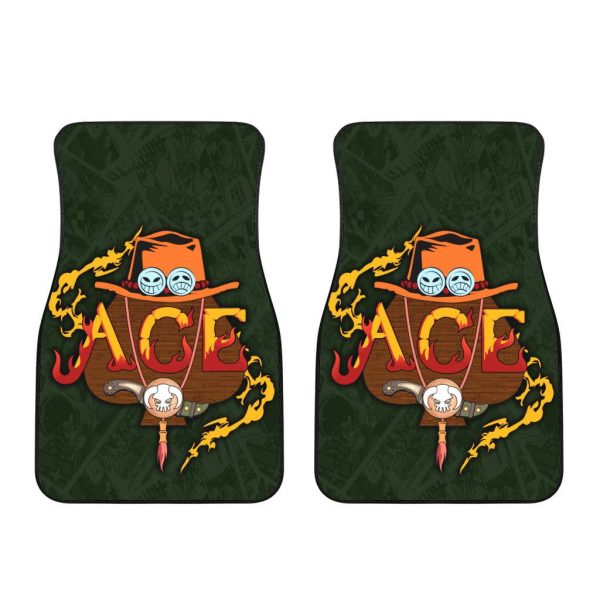 ace car floor mats custom anime one piece car accessories 3aw6p