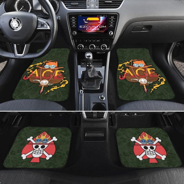 ace car floor mats custom anime one piece car accessories c5ghj