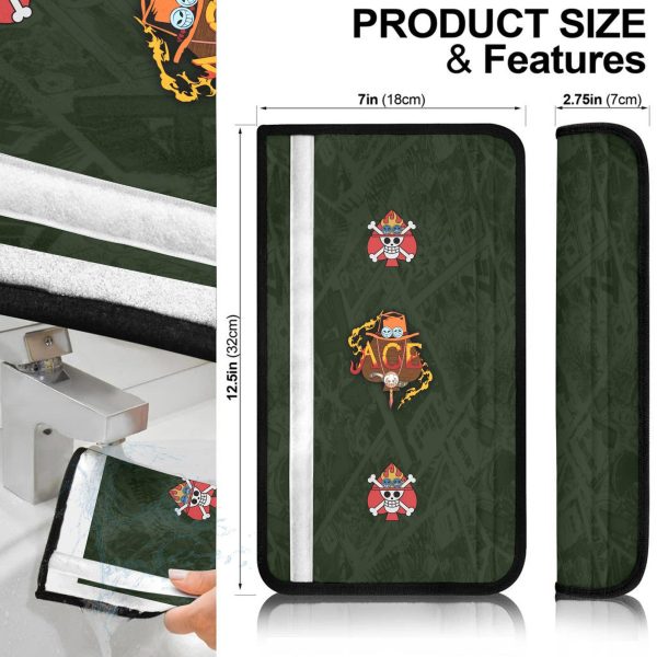 ace one piece anime seat belt covers anime car accessories 83pvn