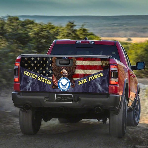 air force us military force truck tailgate decal xretg