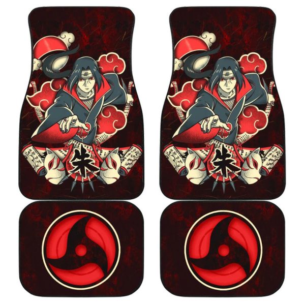 Akatsuki Anime Car Floor Mats Car AccessoriesItachi Ultimate