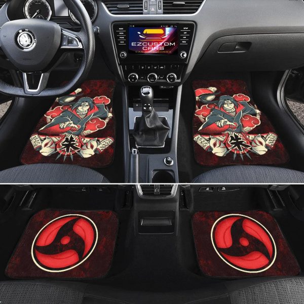 akatsuki anime car floor mats car accessories itachi art kwdvj