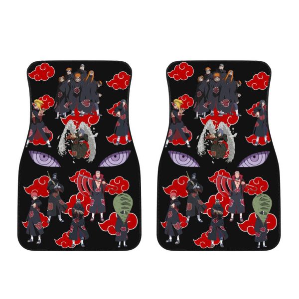 akatsuki anime car floor mats car accessoriesakatsuki members dli6x