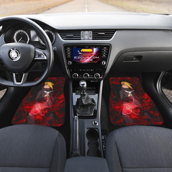 akatsuki anime car floor mats car accessoriesdeidara ultimate kom3h