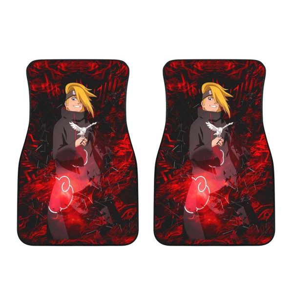 akatsuki anime car floor mats car accessoriesdeidara ultimate tloq4