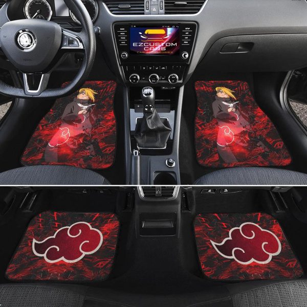 akatsuki anime car floor mats car accessoriesdeidara ultimate ywncp