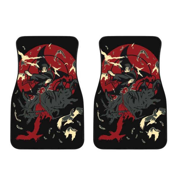 akatsuki anime car floor mats car accessoriesitachi mangekyou sharingans wntxl