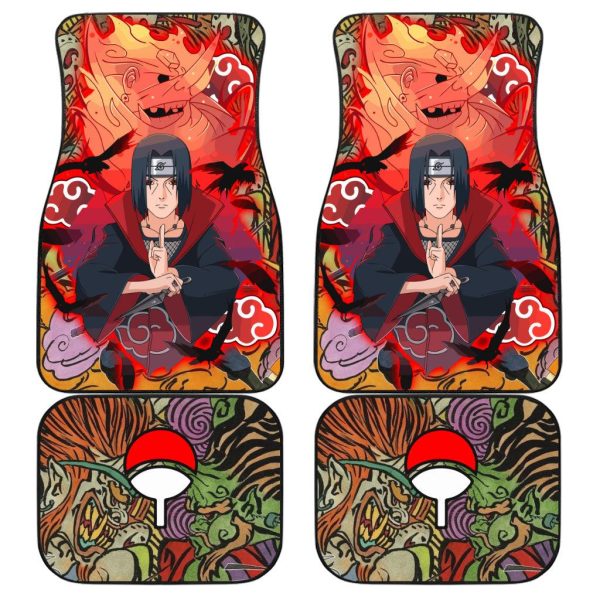 Akatsuki Anime Car Floor Mats Car AccessoriesItachi Susanoo