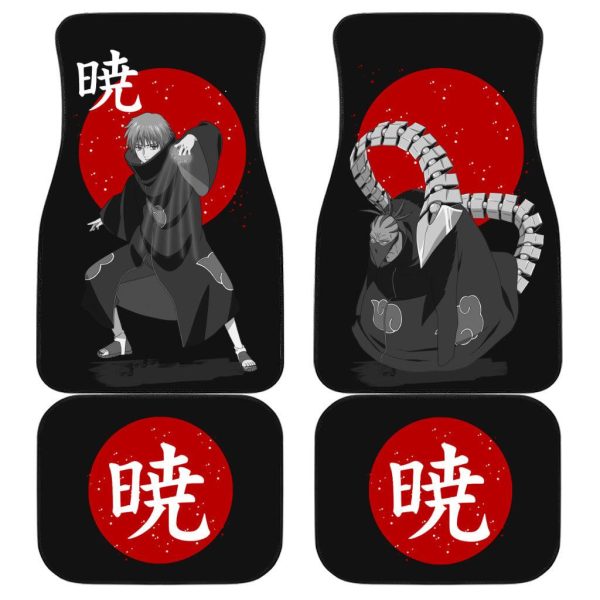 Akatsuki Anime Car Floor Mats Car AccessoriesSasori Akatsuki