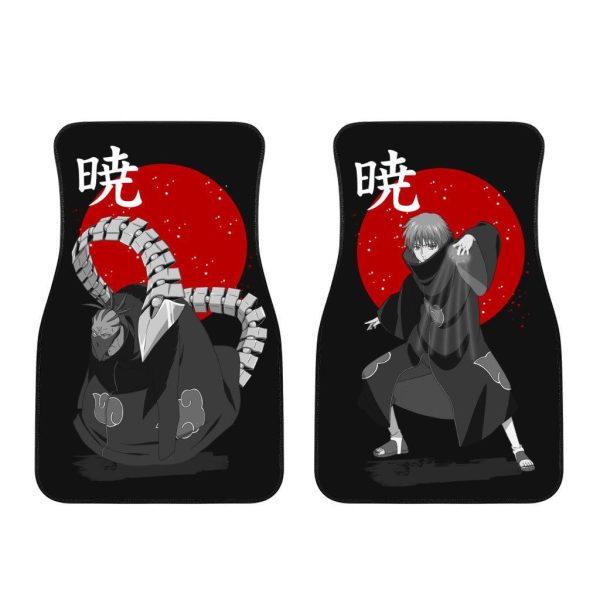 akatsuki anime car floor mats car accessoriessasori japanese style f0umt