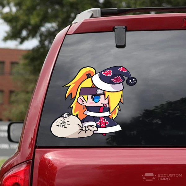 akatsuki car accessories anime car sticker deidara christmas ujmwk
