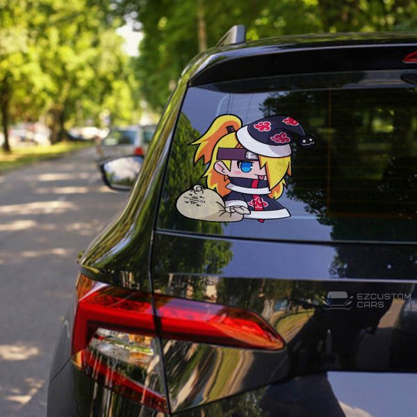Akatsuki Car Accessories Anime Car Sticker Hidan Christmas