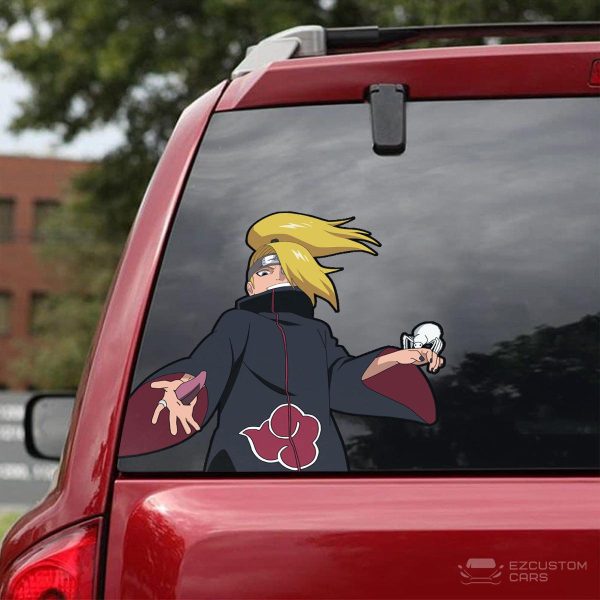 akatsuki car accessories anime car sticker deidara e8nts