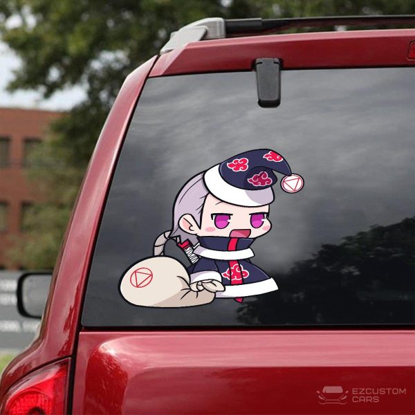 akatsuki car accessories anime car sticker hidan christmas 6a2te