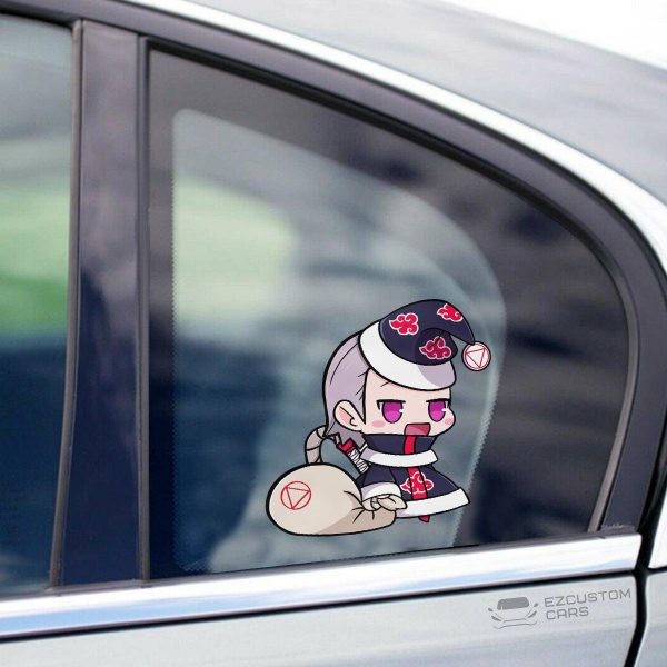 akatsuki car accessories anime car sticker hidan christmas g23pd