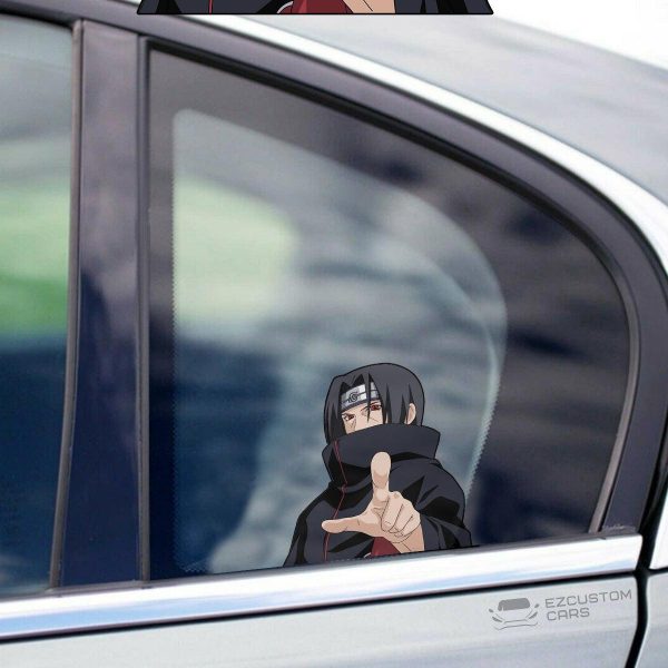 akatsuki car accessories anime car sticker itachi uchiha kijc4