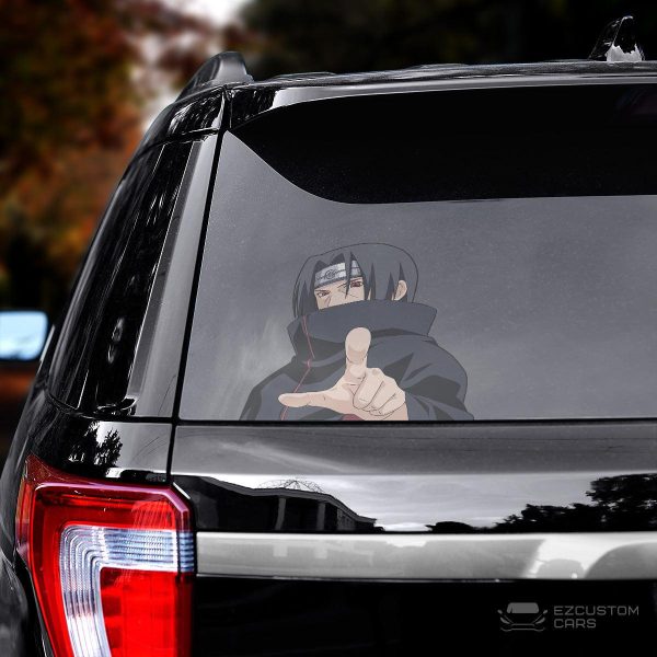 akatsuki car accessories anime car sticker itachi uchiha zgc3q