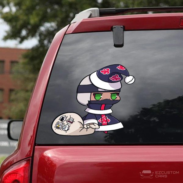 akatsuki car accessories anime car sticker kakuzu christmas sziki