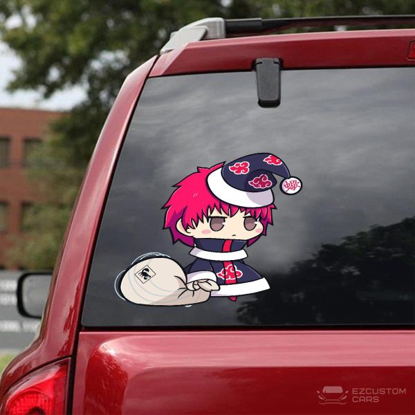 akatsuki car accessories anime car sticker sasori christmas 6i2fx