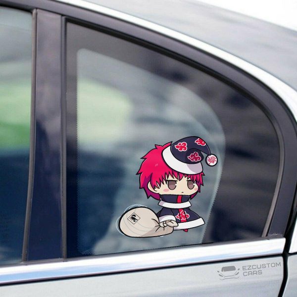 akatsuki car accessories anime car sticker sasori christmas p73pi