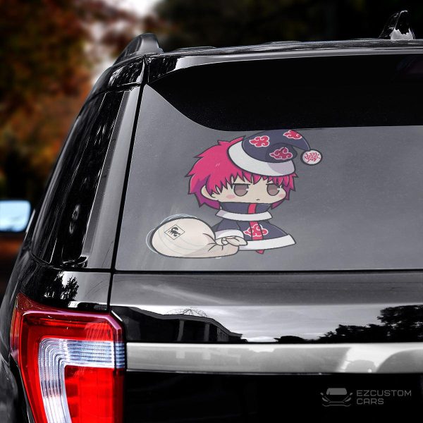 akatsuki car accessories anime car sticker sasori christmas s5smv