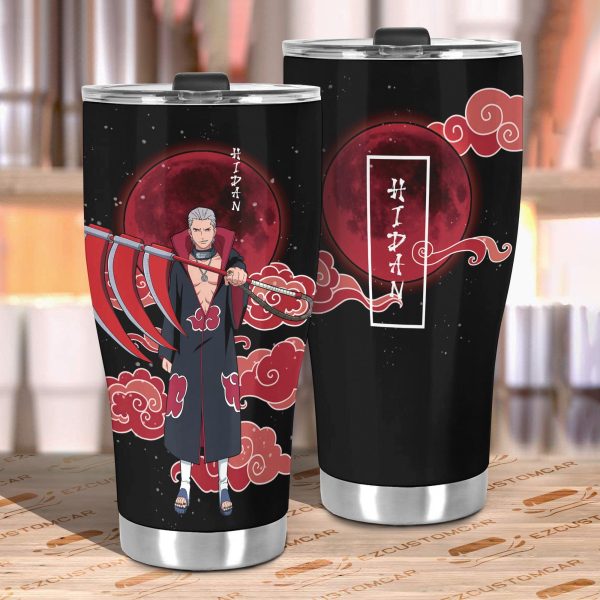 akatsuki car accessories anime car tumbler cup hidan sdiuw
