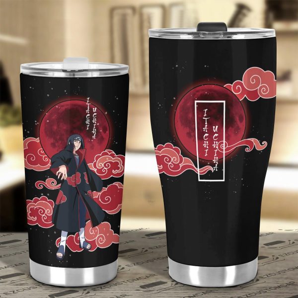 akatsuki car accessories anime car tumbler cup itachi uchiha rflhd