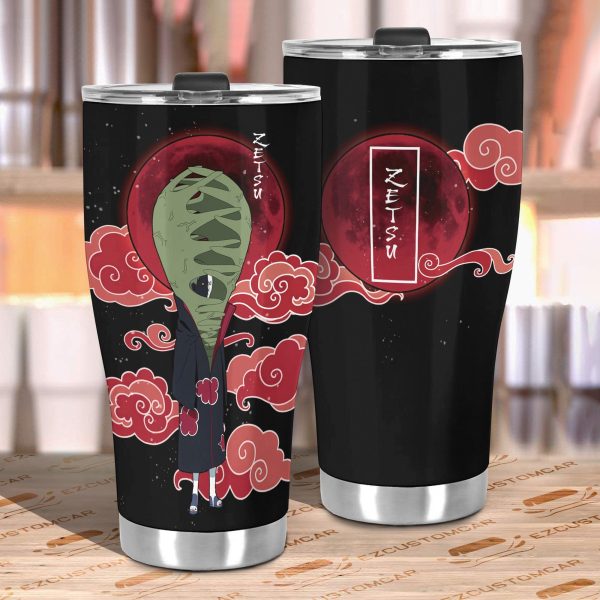 akatsuki car accessories anime car tumbler cup zetsu 34jgf