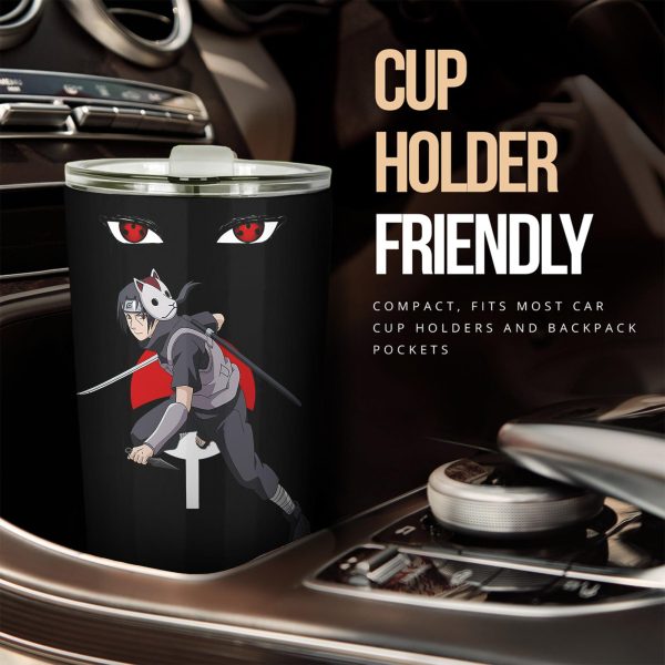 akatsuki car accessories anime car tumblers cup akatsuki itachi sharingan 5id61