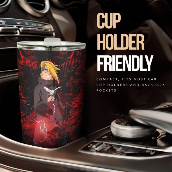 akatsuki car accessories anime car tumblers cup deidara ultimate hhlae