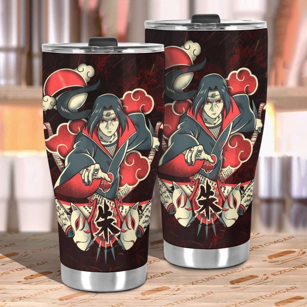 akatsuki car accessories anime car tumblers cup itachi art vmgst