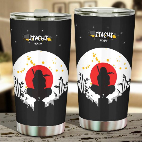Akatsuki Car Accessories Anime Car Tumblers Cup Itachi Ultimate