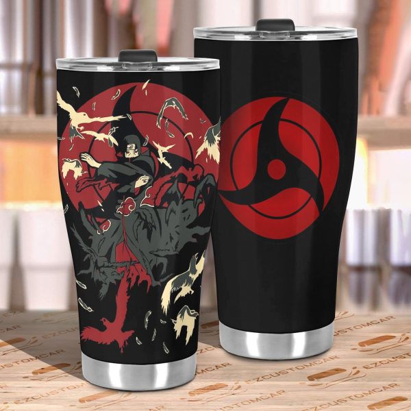 akatsuki car accessories anime car tumblers cup itachi mangekyou sharingans f4zjx