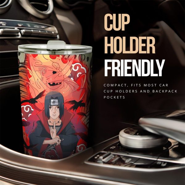 akatsuki car accessories anime car tumblers cup itachi susanoo tzzll