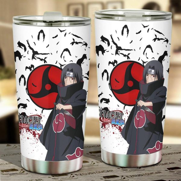 Akatsuki Car Accessories Anime Car Tumblers Cup Itachi Mangekyou Sharingans