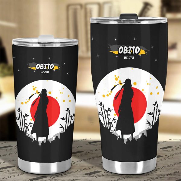 akatsuki car accessories anime car tumblers cup obito japanese style 17dax