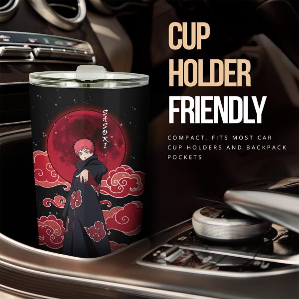 akatsuki car accessories anime car tumblers cup sasori 4micb