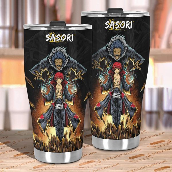 akatsuki car accessories anime car tumblers cup sasori akatsuki zsvjz