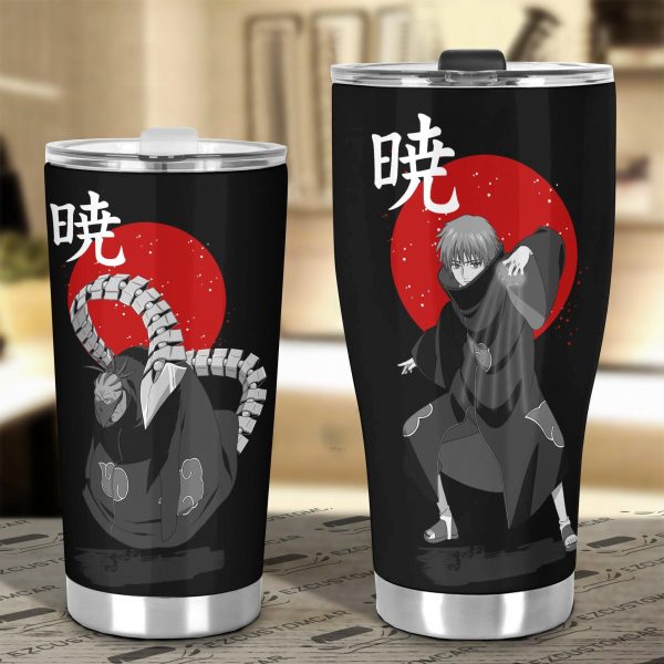 akatsuki car accessories anime car tumblers cup sasori japanese style azqld