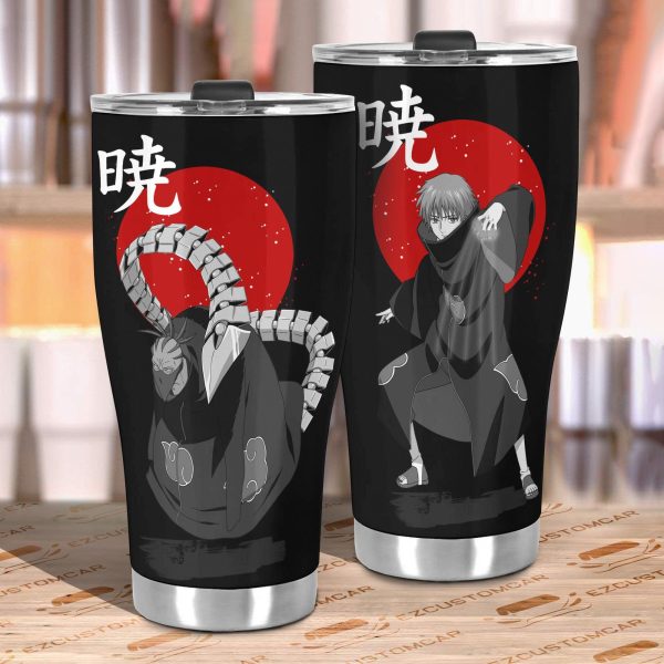 akatsuki car accessories anime car tumblers cup sasori japanese style g279a