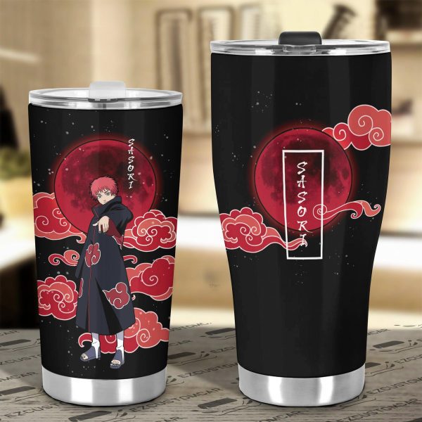 akatsuki car accessories anime car tumblers cup sasori kknes