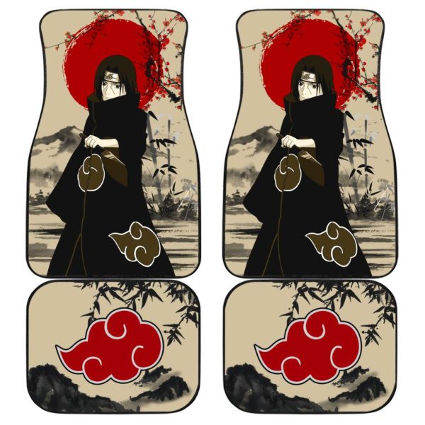 Akatsuki Car Floor Mats Itachi Uchiha Car Accessories