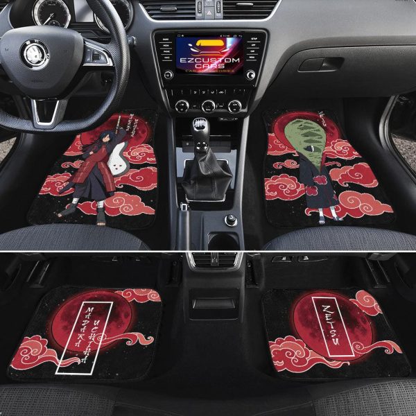 akatsuki car floor mats madara and zetsu 14rxs
