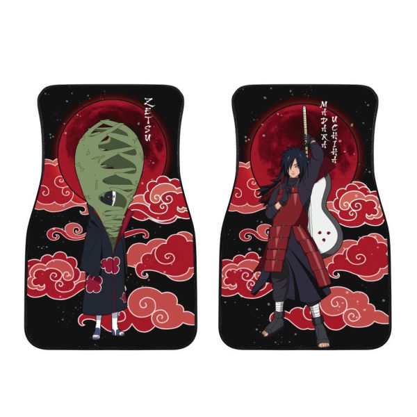 akatsuki car floor mats madara and zetsu nnc5o
